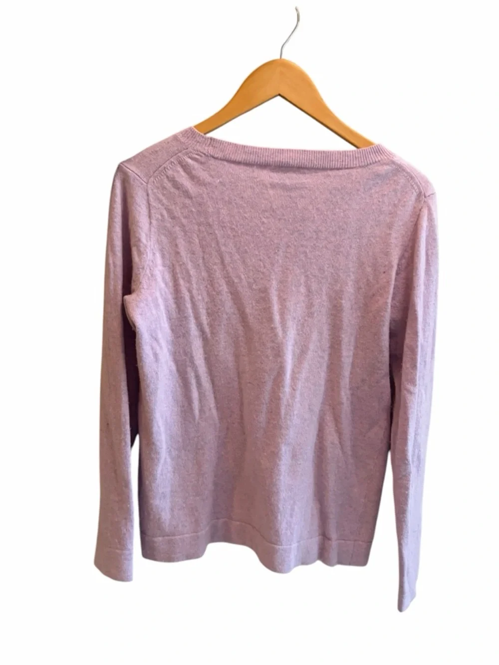 J. Crew Teddie Sweater Long Sleeve Round Neck Cotton Wool Sweater Pink Small